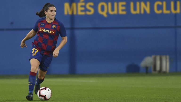 Andrea Pereira renueva con el Barça femenino hasta 2023