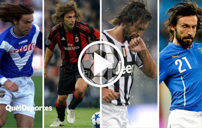 ¡Portero humillado! Andrea Pirlo y su gol más bestial pasando mitad de campo