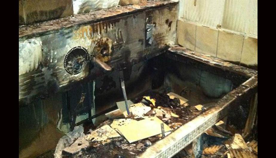 Balotelli incendió su casa