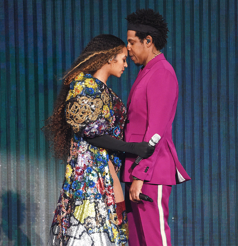 Beyoncé y el rapero Jay