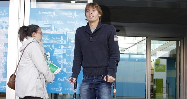 Lesión rotura Sergio Canales