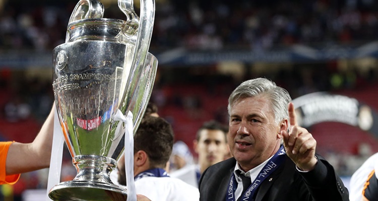 Carlo Ancelotti, Zidane, Real Madrid / James Rodríguez