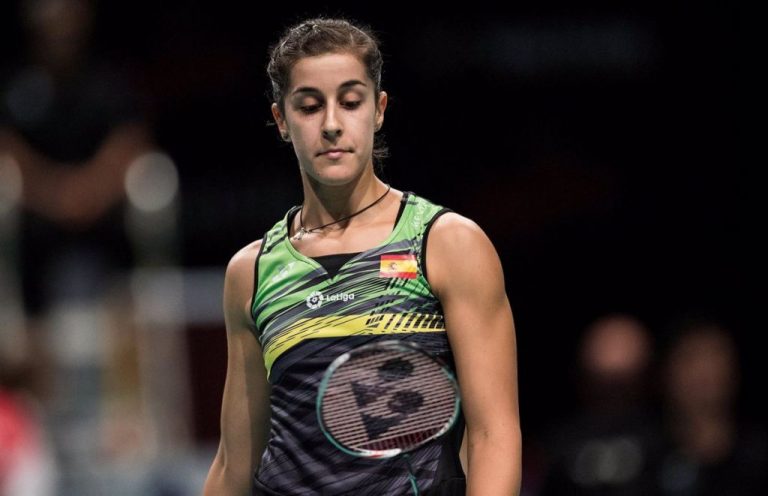 Carolina Marín se despide del Abierto de Malasia de bádminton tras caer en octavos ante la danesa Kjaersfeldt