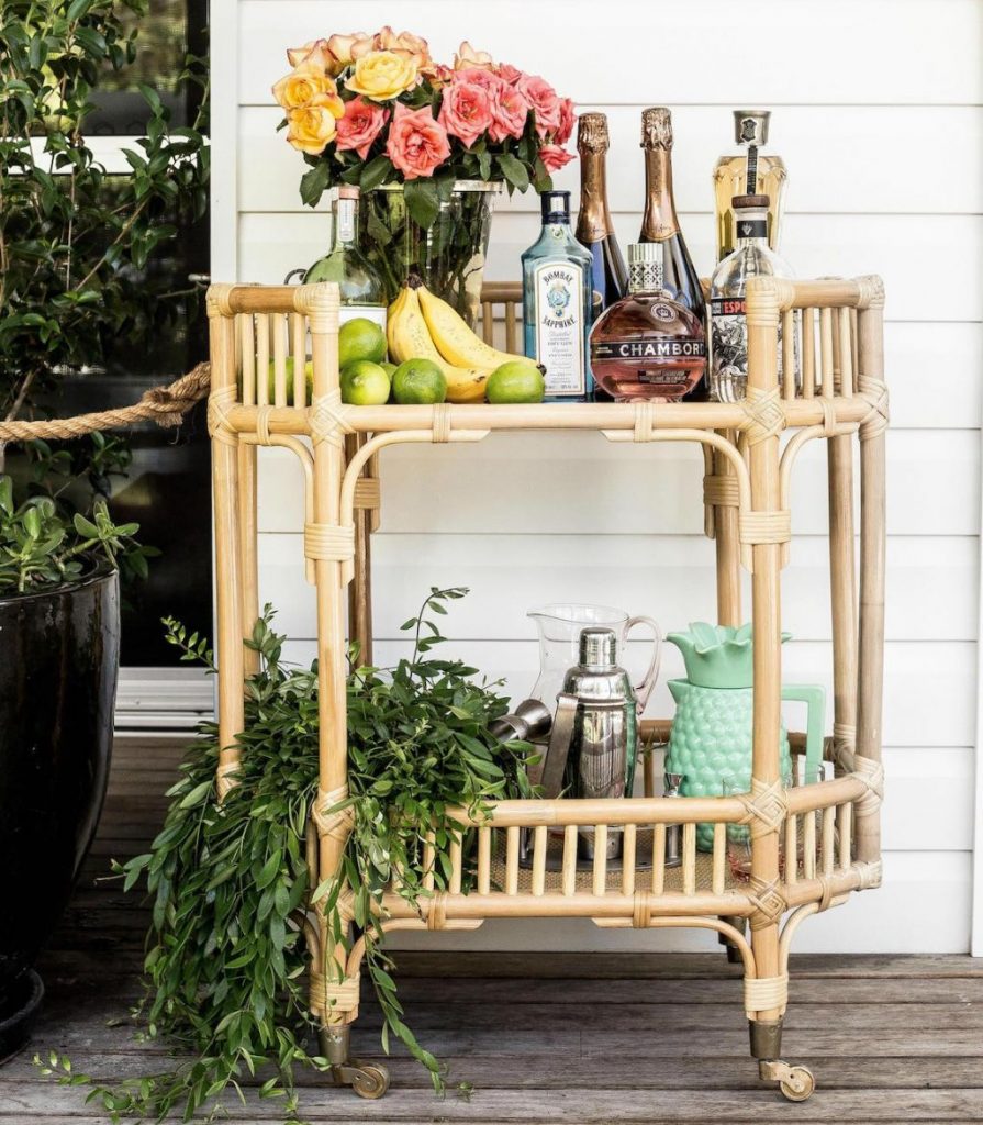 carrito de camarera decoracion instagram