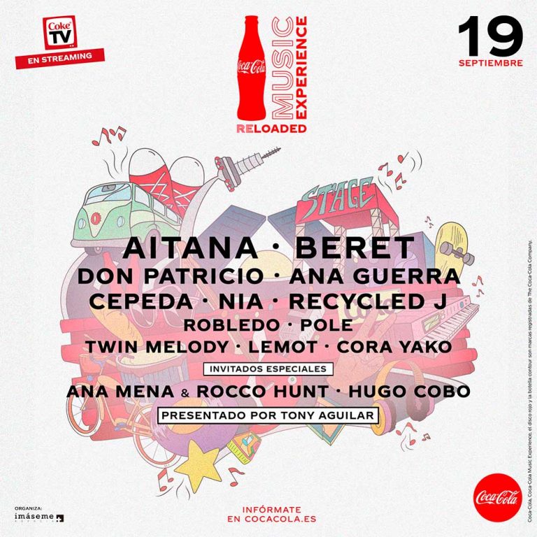 Así será el Coca Cola Music Experience Reloaded