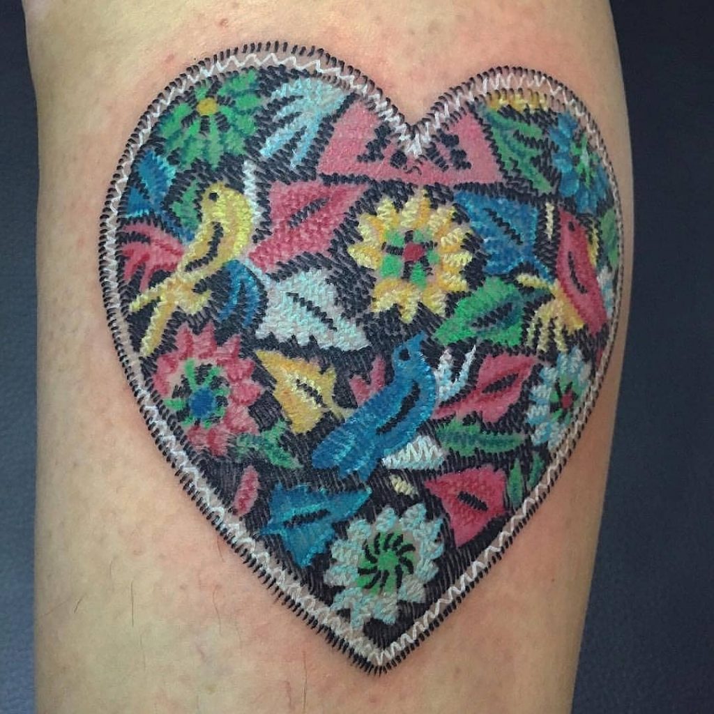 Técnica embroidery