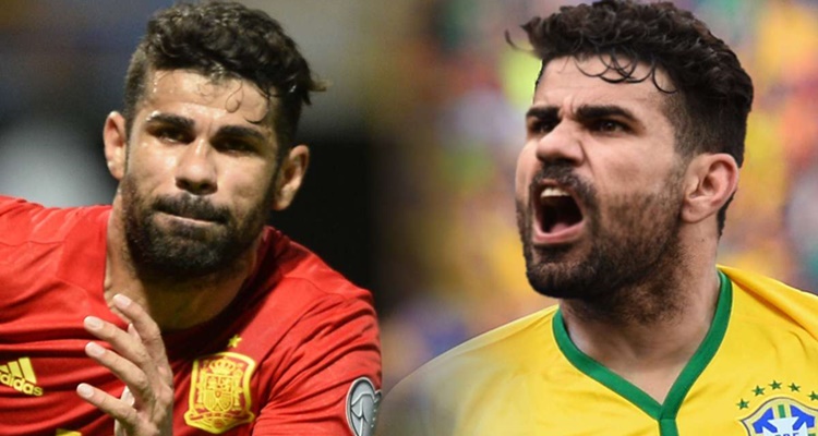 Diego Costa, deportistas, Brasil, España