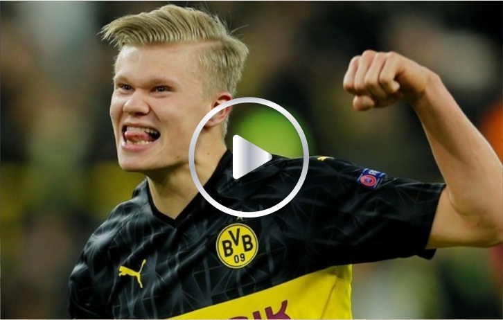 ¡Más rápido que Bolt! Erling Haaland corre más de 60 metros en 6 segundos