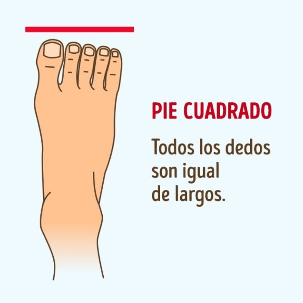 Esta es tu personalidad según tus pies 2 pie cuadrado señales del cuerpo