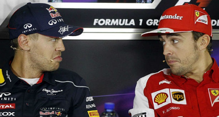 Hostilidad con Sebastian vettel