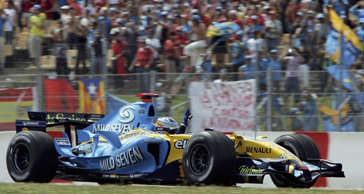 Victoria Fernando Alonso España 2006