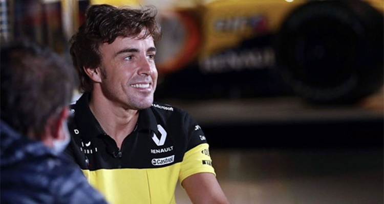Fernando Alonso feliz vida privada