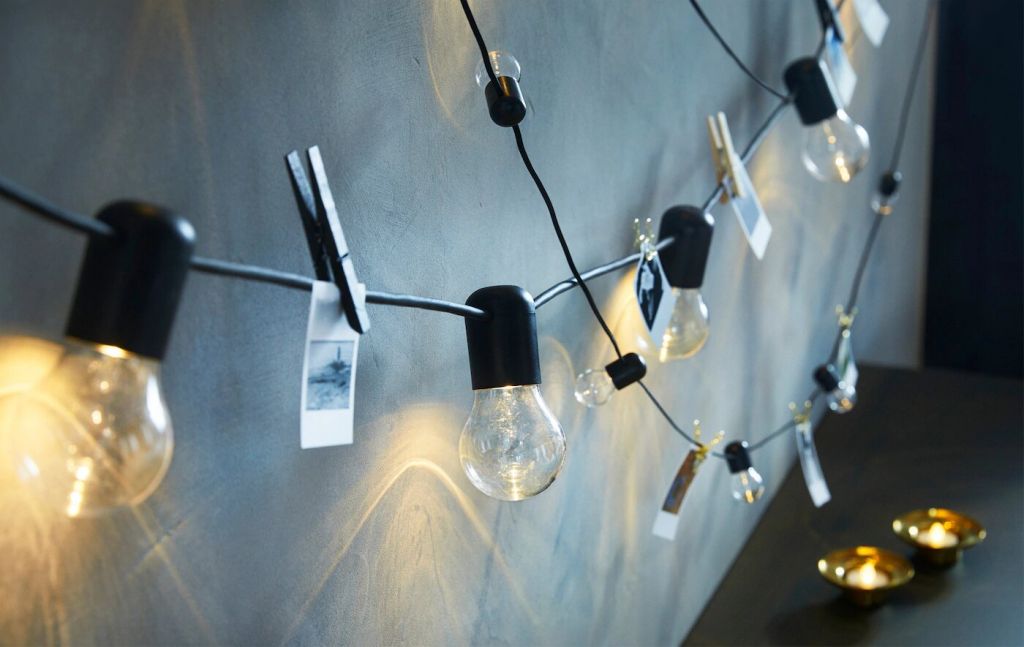 guirnaldas de luces decoracion instagram