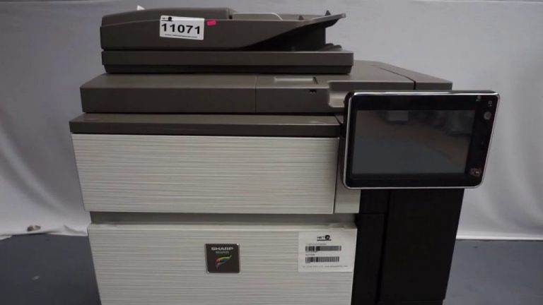 Sharp actualiza su 'firmware' para evitar tener que tocar las impresoras