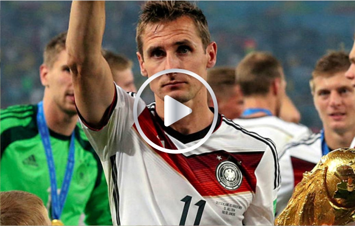 ¡Goleador mundial!. Repaso por todos los goles de Miroslav Klose en los mundiales