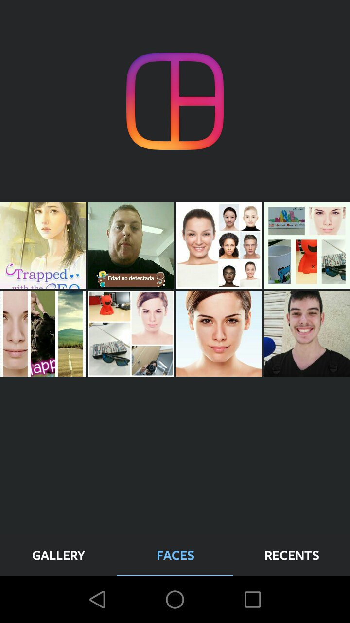 layout feed instagram