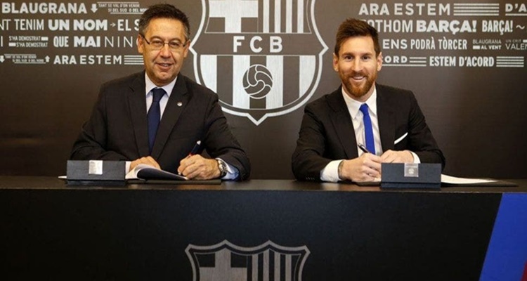 Leo Messi, Bartomeu