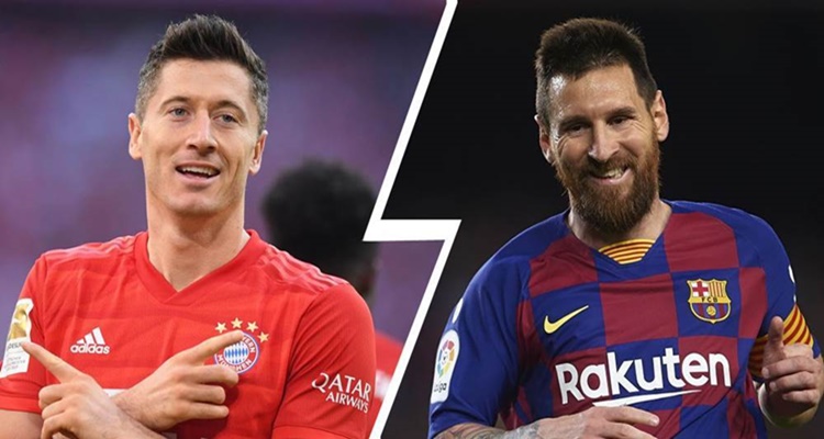 Lewandowski vs Leo Messi