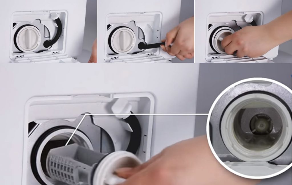 Comprueba el filtro de tu lavadora