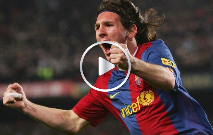 Este fue el primer hat-trick de Lionel Messi ¡Y contra el Real Madrid!