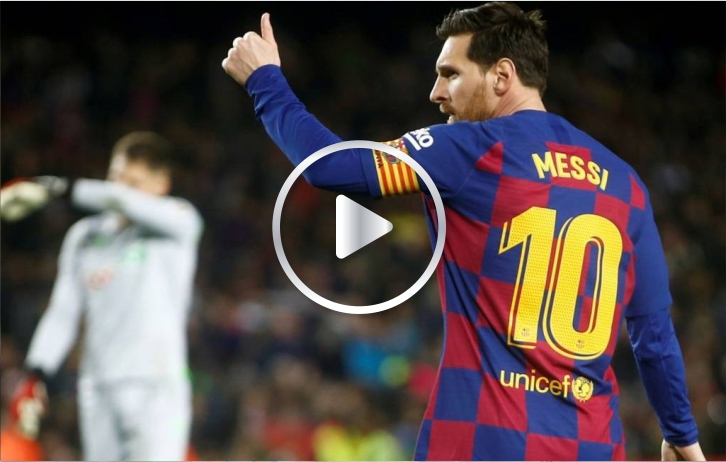 Messi y el mejor contra golpe del FC Barcelona