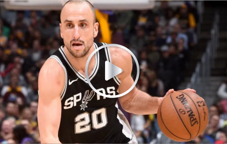 ¡Memorable!. El mejor minuto de Manu Ginobili en la NBA