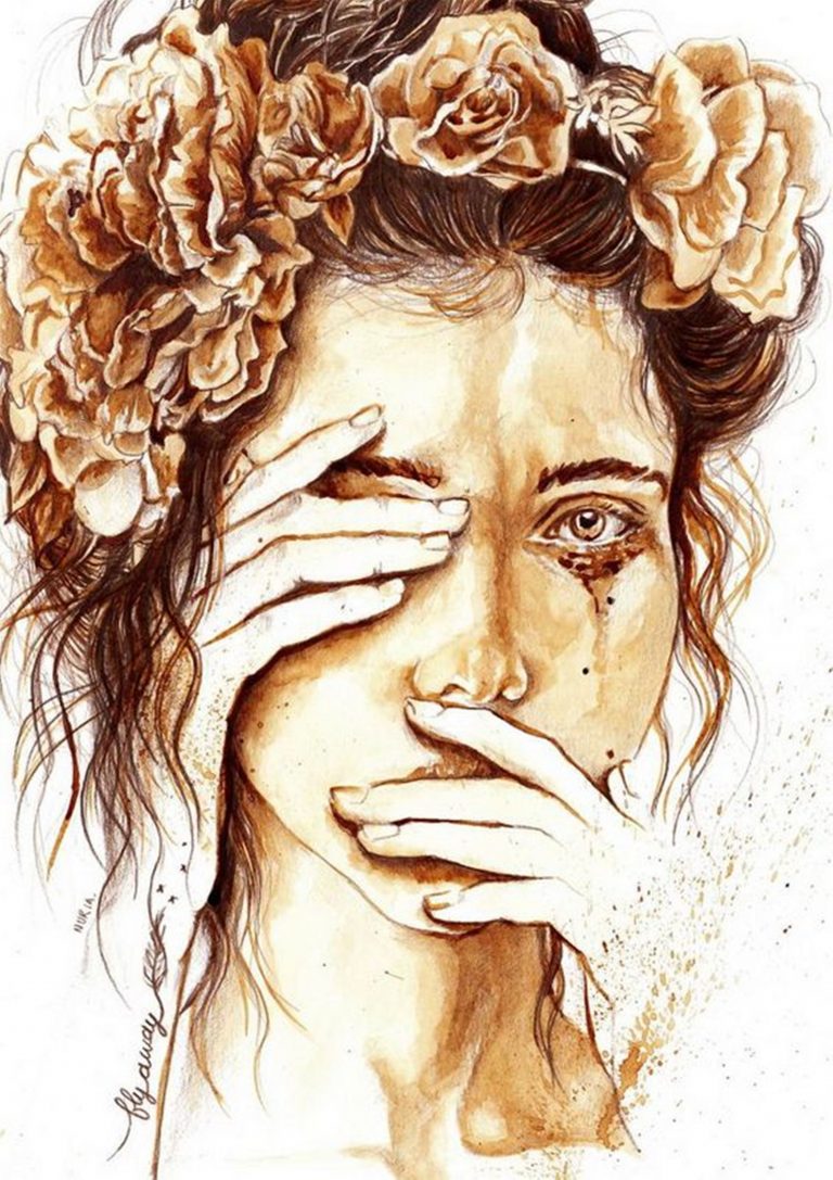 Obras de arte que podrías pintar con el café