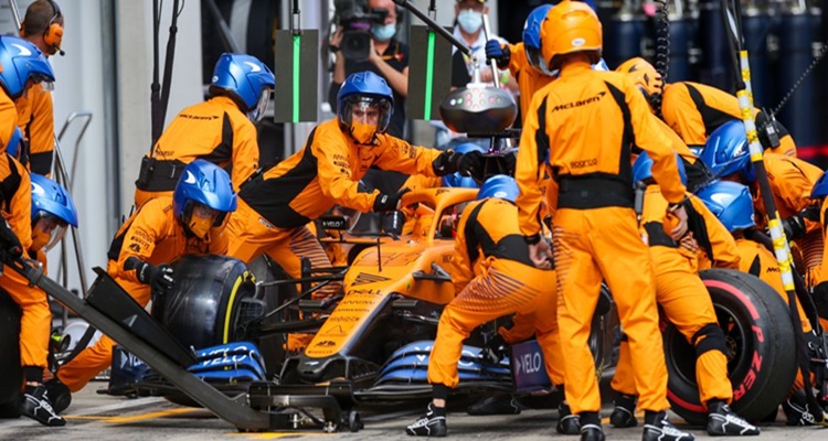 McLaren, pitstop, Carlos Sainz, Estiria