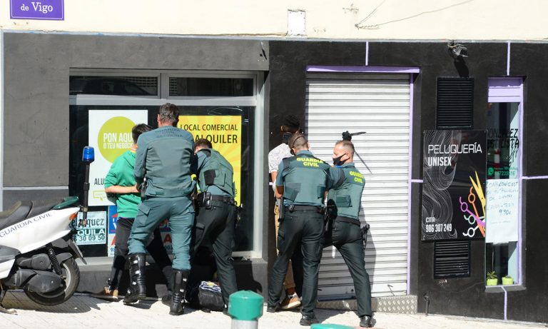Un intento de 'okupación' en Vigo acaba en una reyerta multitudinaria