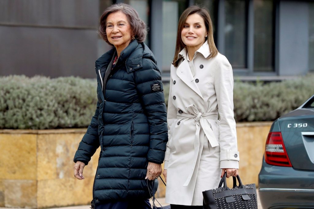 reina letizia y reina sofia