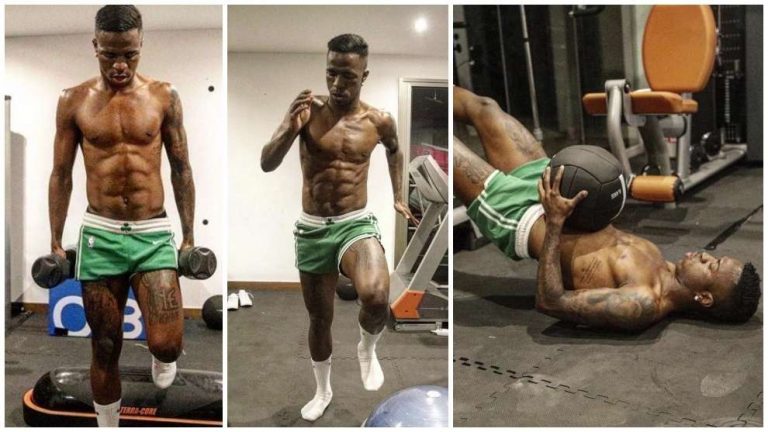 De ‘palo’ a musculoso: la transformación de Vinicius en fotos