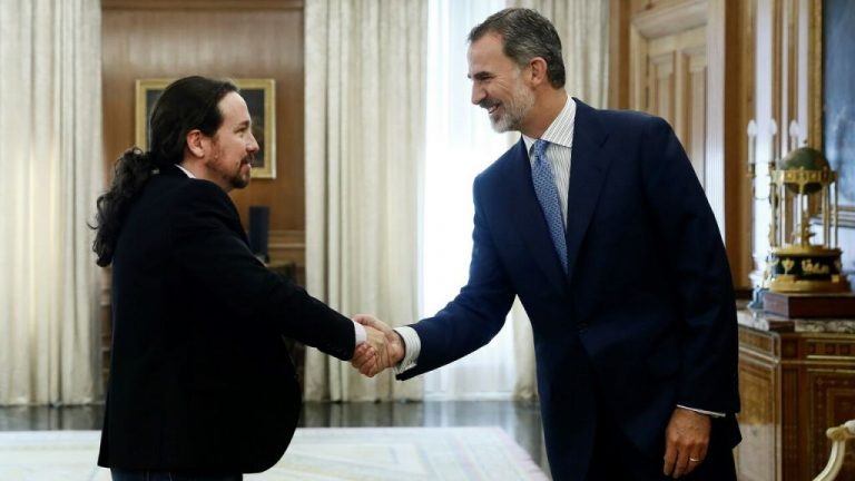 Pablo Iglesias asistirá con que el Rey Felipe VI a la toma de posesión del nuevo presidente de Bolivia
