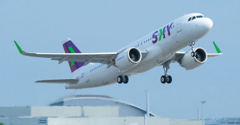 SKY express encarga a Airbus cuatro aviones A320neo