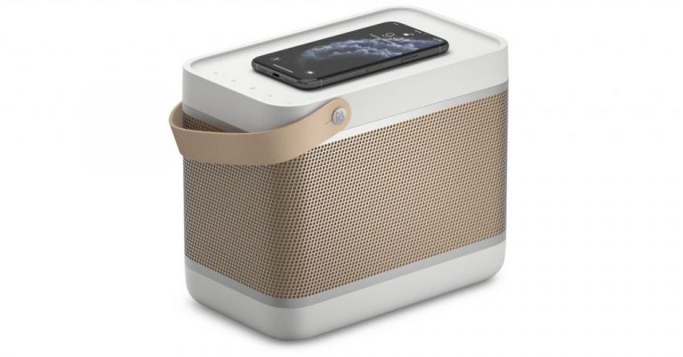 Disponible el altavoz Beolit 20, que permite cargar otros dispositivos de forma inalámbrica