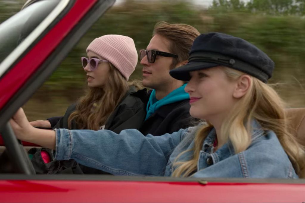 Camille, Emily y Gabriel