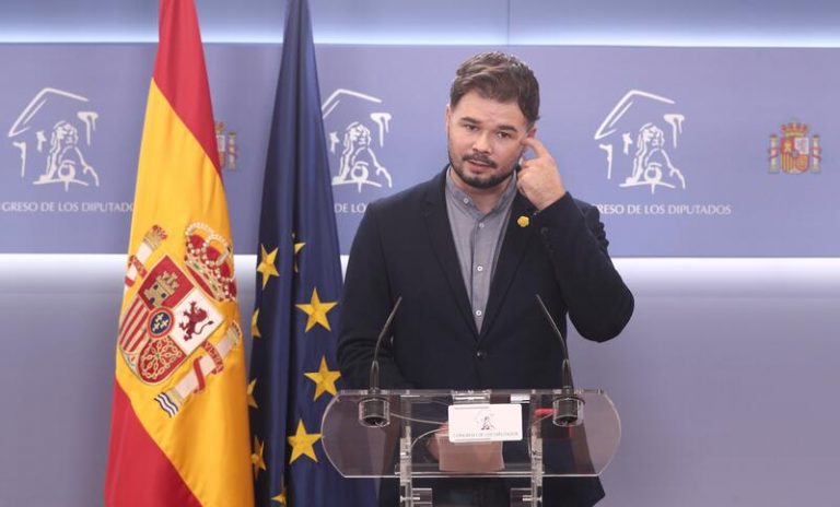 Rufián acusa a Ayuso de 