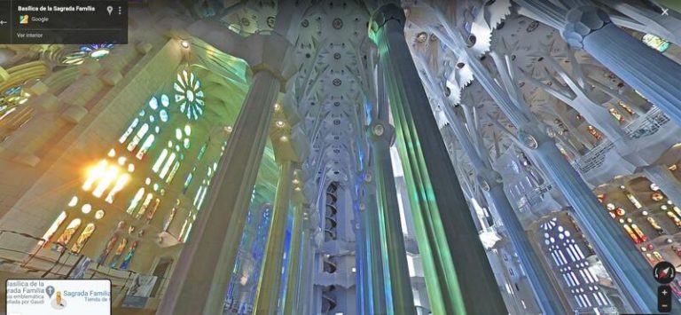 La Sagrada Familia se cuela entre los lugares favoritos de Google Street View