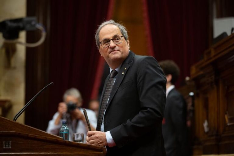 El TSJC desestima el recurso de súplica de Quim Torra a su inhabilitación