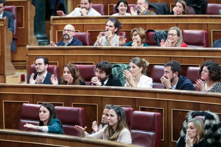 Podemos decide que solo intervendrán mujeres para replicar la moción de censura de Vox