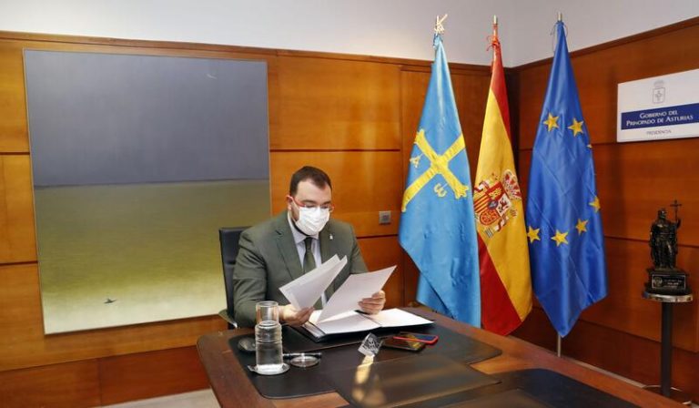 Barbón propondrá este lunes el cierre de Asturias