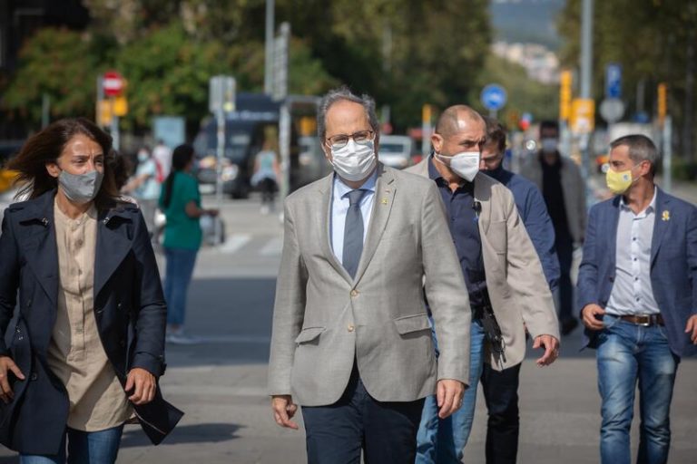 La suspensión como diputado de Torra acortará dos meses y medio su inhabilitación