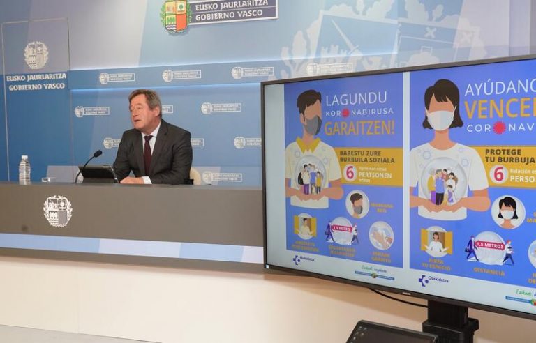 Euskadi pretende evitar el confinamiento general con 