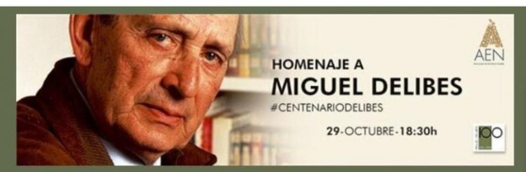La Asociación de Escritores Noveles homenajea a Delibes en el centenario de su nacimiento