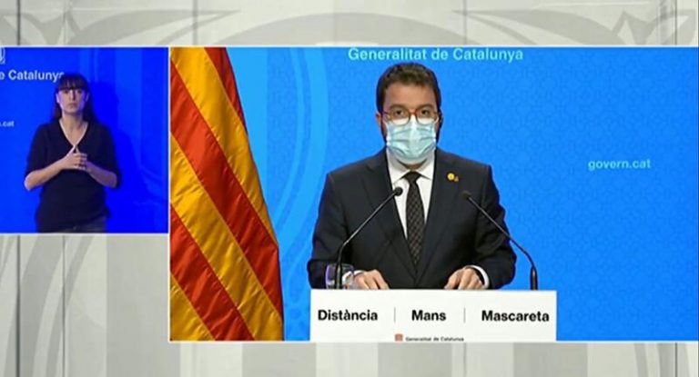 El Govern cierra Cataluña y confina municipios durante el fin de semana