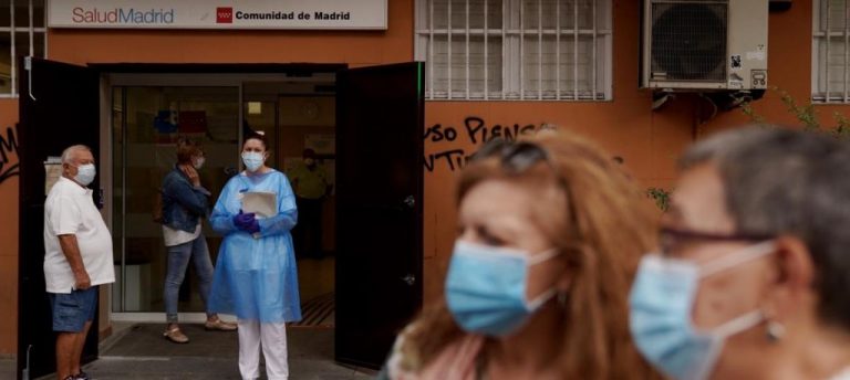 La Comunidad de Madrid notifica 521 casos nuevos y 41 fallecidos