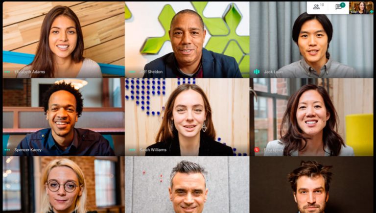 Google Meet permite crear hasta 100 salas de grupos de trabajo pequeños en las videollamadas