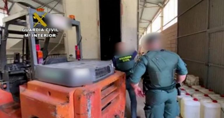 Desmantelan en Málaga un narco-embarcadero