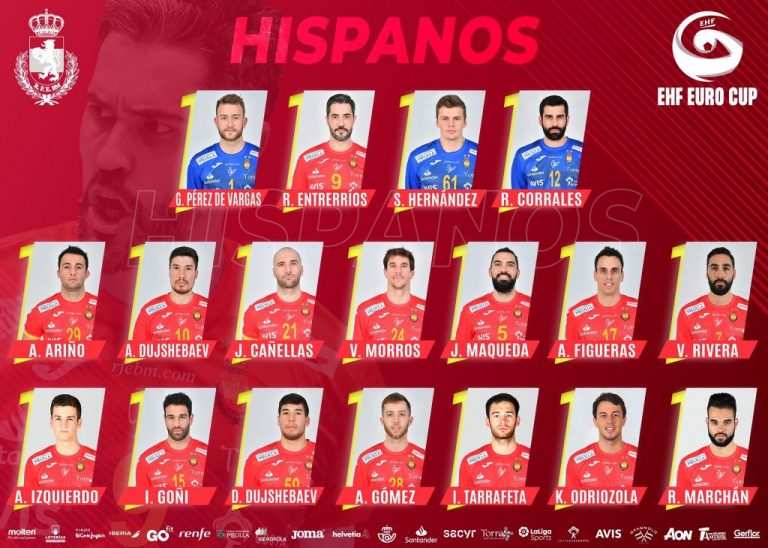 Rubén Marchán, Ian Tarrafeta y Ander Izquierdo, novedades en el regreso de los 'Hispanos'
