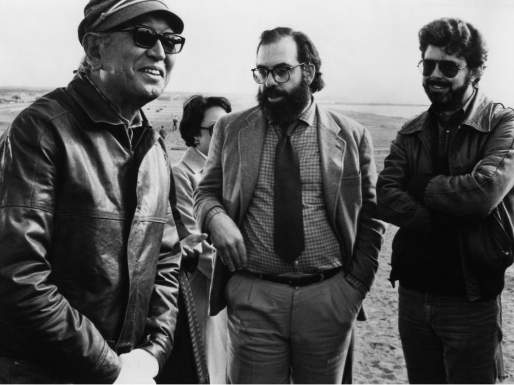 Akira Kirosawa con otros directores