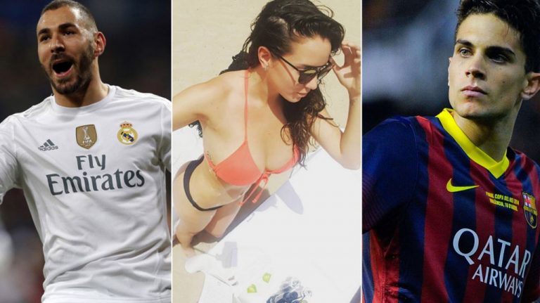 Samira, la explosiva chica de MYHYV que coqueteó con Bartra y Benzema